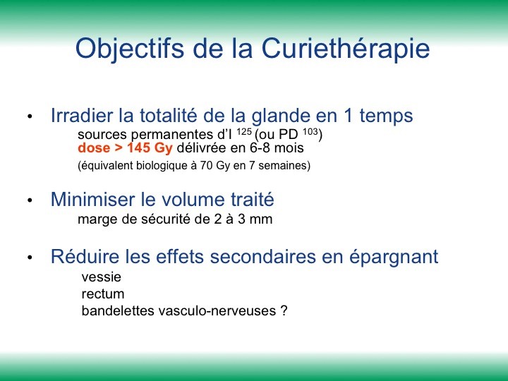Urofrance Etat de l'Art 06 Prévention et prise en charge des effets — free download