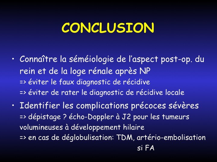 Urofrance Comment gérer les complications de la néphrectomie — free download