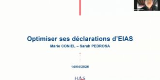 Déclaration des Évènements Indésirables Associés aux Soins