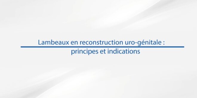 Lambeaux en reconstruction uro-génitale : principes et indications